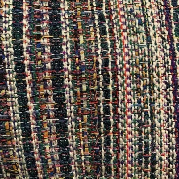 New sz 14 Anthropologie multicolor tweed skirt - Picture 8 of 10